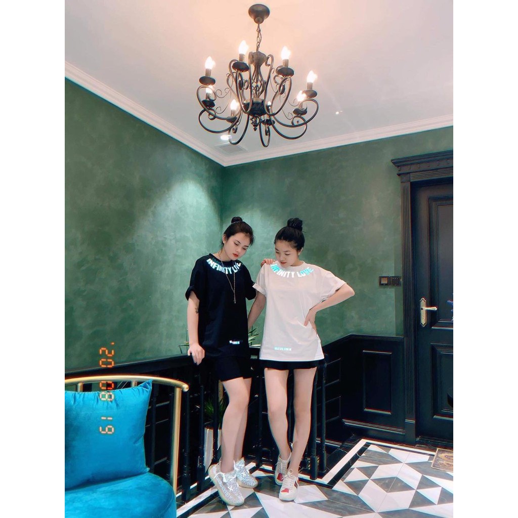 Áo thun phản quang INFINITY LOVE nam nữ unisex tay lỡ  Form Rộng oversize Siêu Chất, áo phông rộng nam nữ | BigBuy360 - bigbuy360.vn