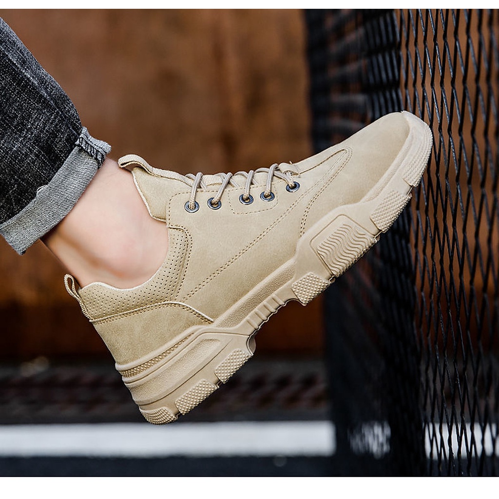 Giày Thể Thao Nam Da Kiểu Dáng Đẹp Thời Trang Trẻ Trung