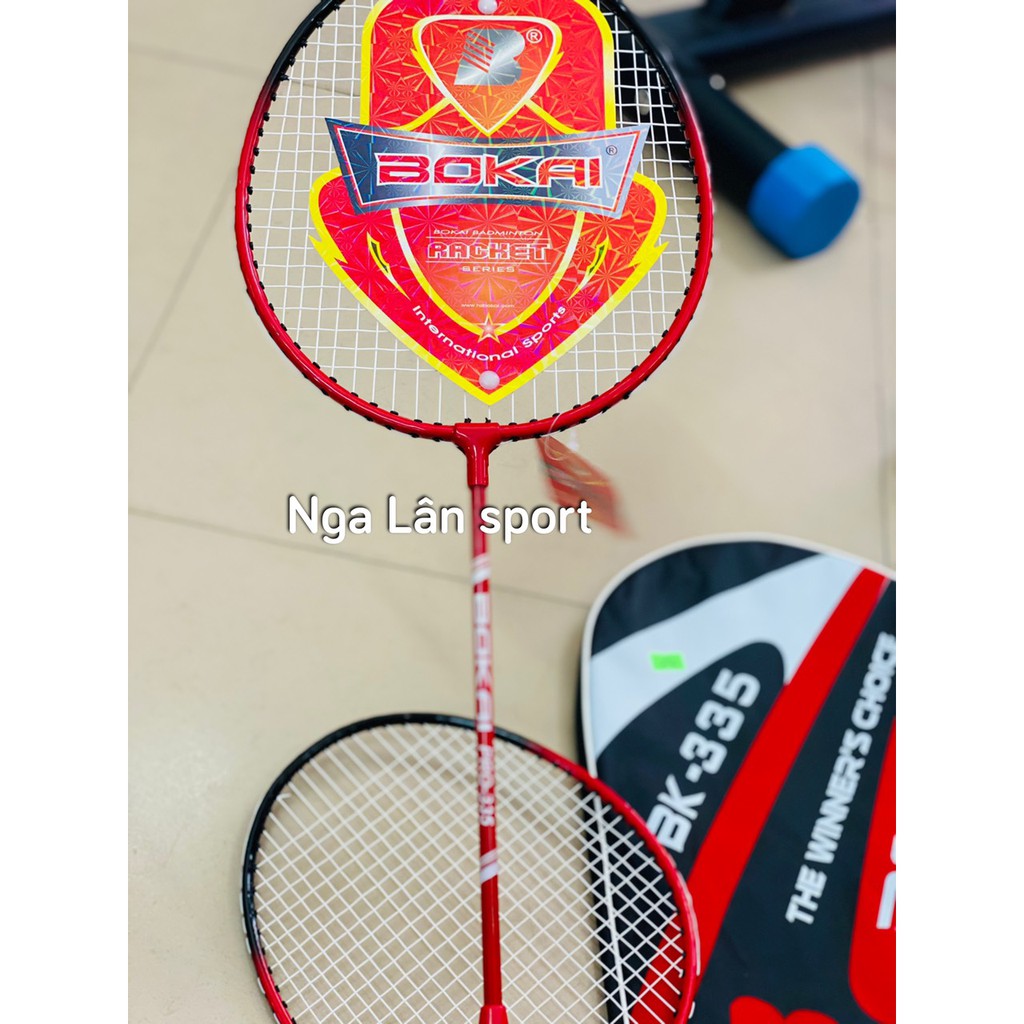 Cặp hai vợt cầu lông Bokai dành cho học sinh, sinh viên giá rẻ bền đẹp