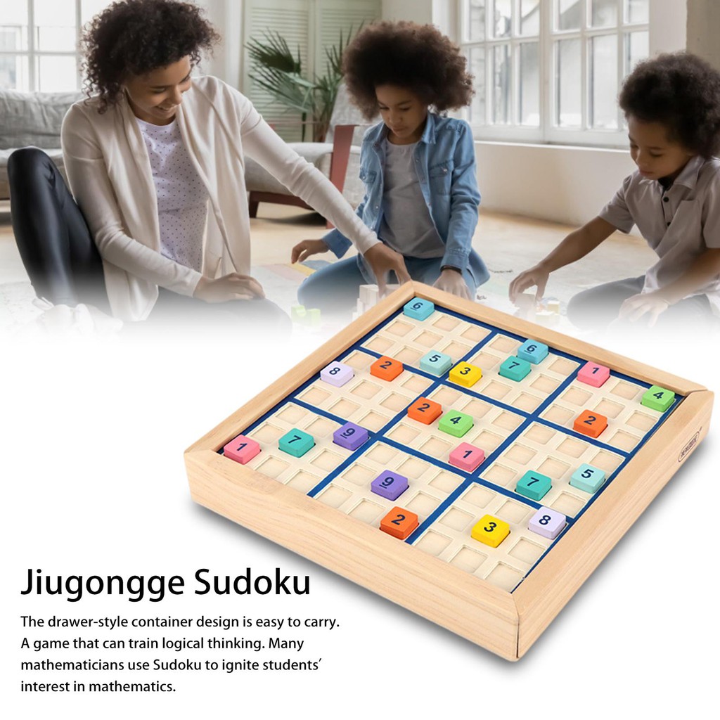 Đồ Chơi Sudoku Bằng Gỗ