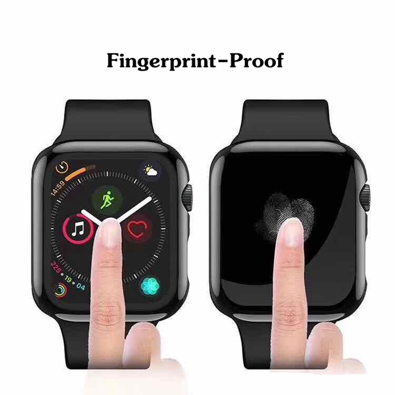 Apple Ốp Bảo Vệ Mặt Đồng Hồ Thông Minh Iwatch Series 1 / 2 / 3 / 4 / 5 / 6 / Se 3d 9h Siêu Mỏng