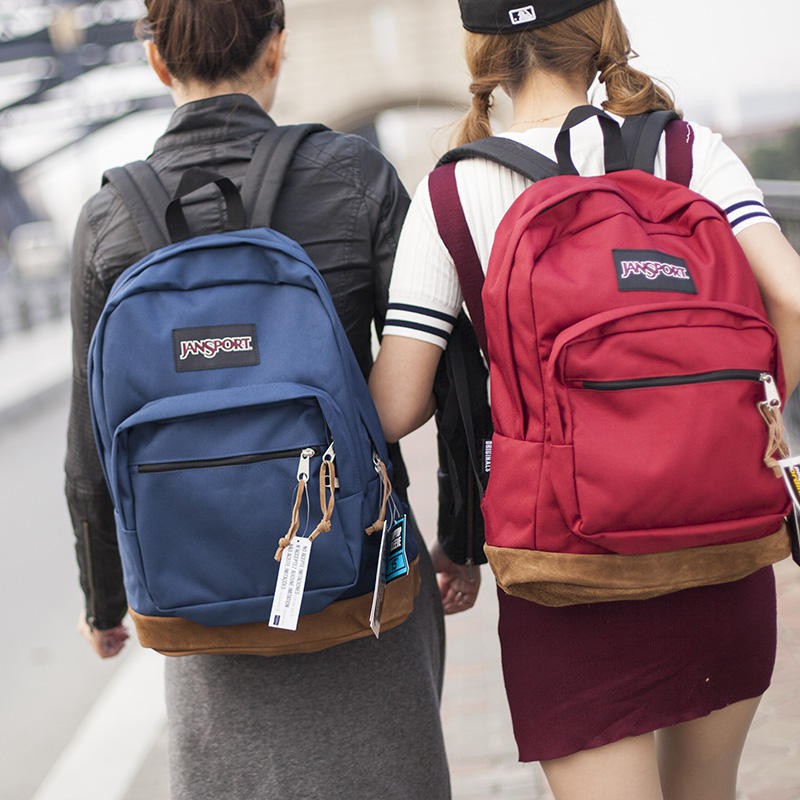 JANSPORT Ba Lô Da Thể Thao Năng Động Cho Cặp Đôi