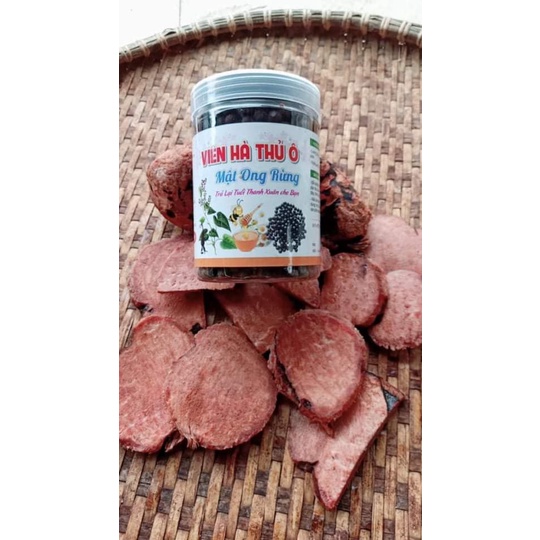 Viên Hà thủ ô mật ong rừng Thanh Nga sản phẩm có giấy ATTP