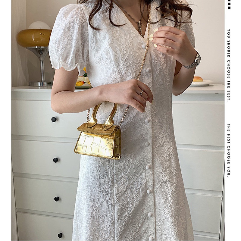 Túi Đeo Chéo Mini Họa Tiết Vân Đá NB00159