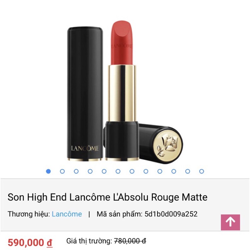 Set Lancome 3 món mini : 1 serum dưỡng ẩm chống lão hoá da. +1 nước hoa mini Lavie Est Belle +1 son Lancome đỏ. | BigBuy360 - bigbuy360.vn