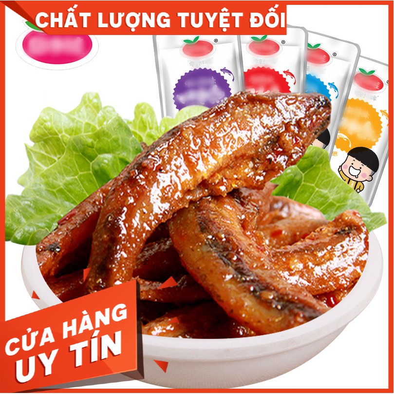 Cá cay Hồ Nam ăn liền 1 gói 12g đồ ăn vặt Sài Gòn vừa ngon vừa rẻ | Dacheng Food | BigBuy360 - bigbuy360.vn