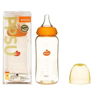 Bình sữa wesser ppsu cổ hẹp 60ml-140ml-250ml