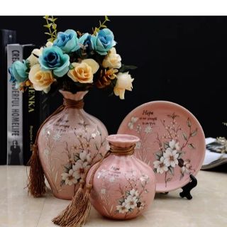 Bộ bình gốm sứ