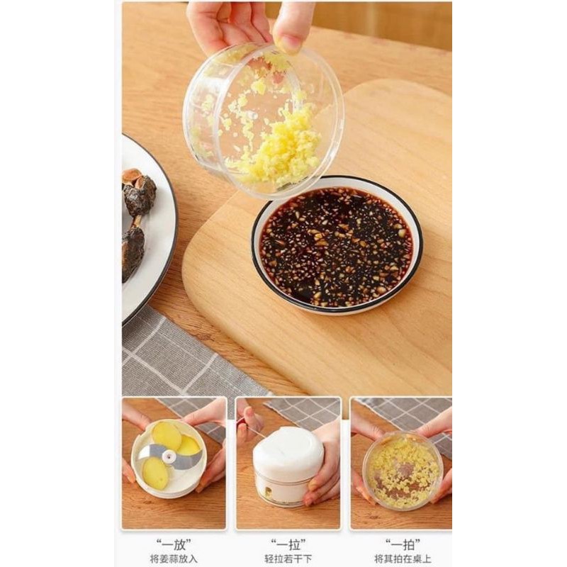 Máy Xay Hành Tỏi Bằng Tay