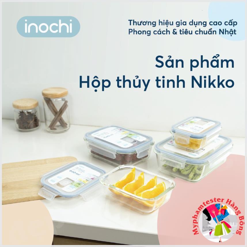 (INOCHI siêu rẻ)  Hộp bảo quản thực phẩm thủy tinh Nikko