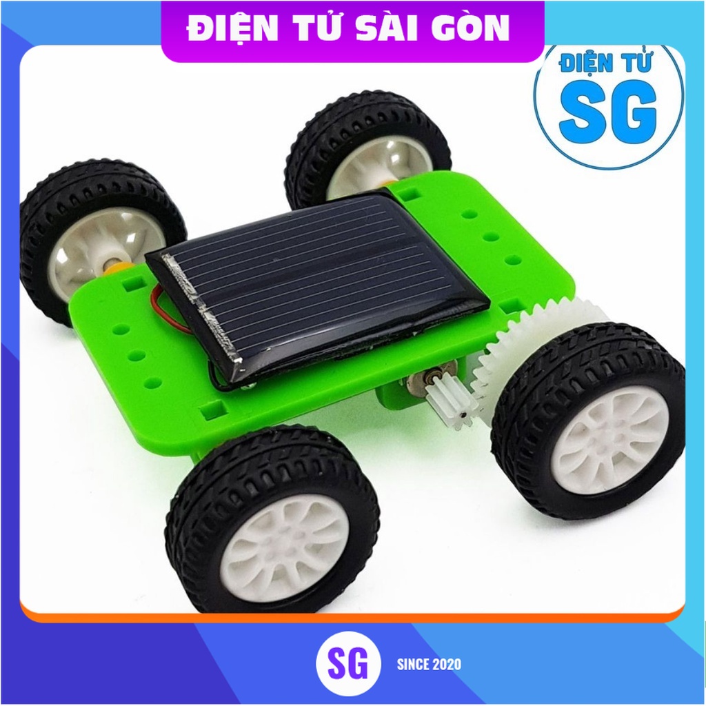 Mô hình xe năng lượng mặt trời mini