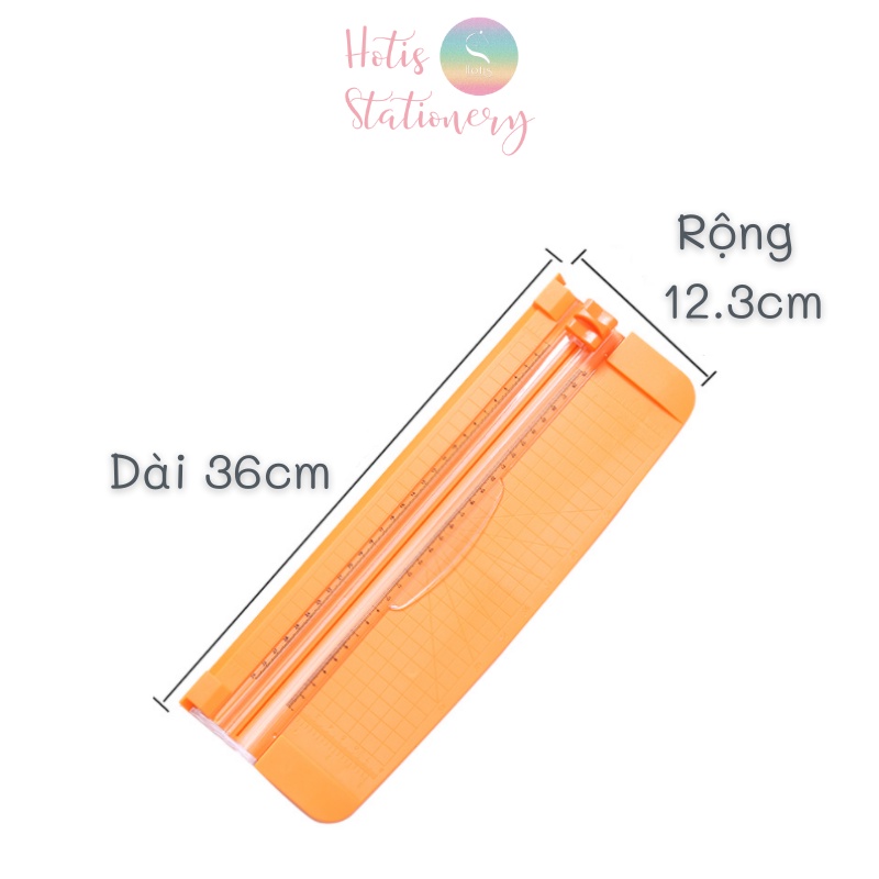 Bàn cắt giấy A4 (MS857) 36x13cm - Nhiều màu