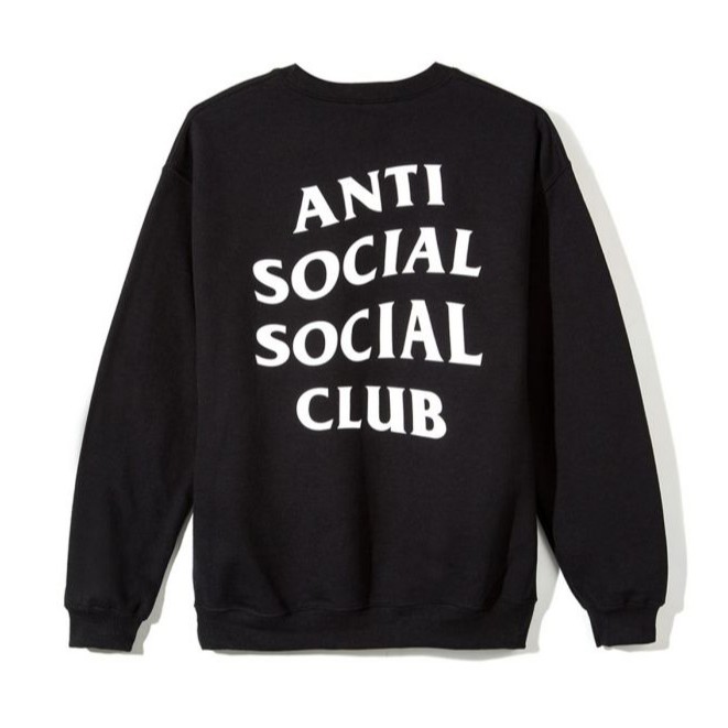 [Mã SR11JUNE5 giảm 20K đơn 50K] Áo Sweater Nỉ ANTI SOCIAL CLUB Dáng Rộng Unisex Nam Nữ | BigBuy360 - bigbuy360.vn