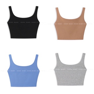 Devonltd áo tank top cotton vải 2 lớp