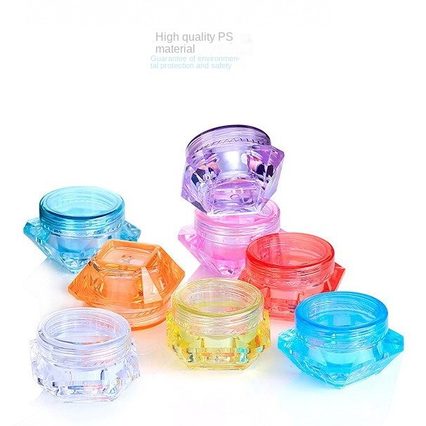 tui đựng mỹ phẩm nhựa đựng Hộp kem dưỡng da Hộp kem Hộp đựng mẫu Hộp đựng mẫu Hộp nhựa nhỏ Hộp mỹ phẩm phụ kiện bộ