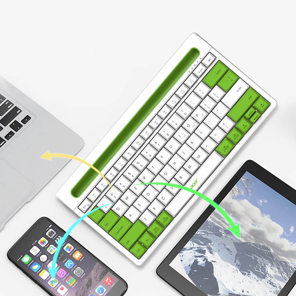 Bàn phím không dây bluetooth Ipad / Mipad 5 / Tab / Máy tính bảng chính hãng Acer