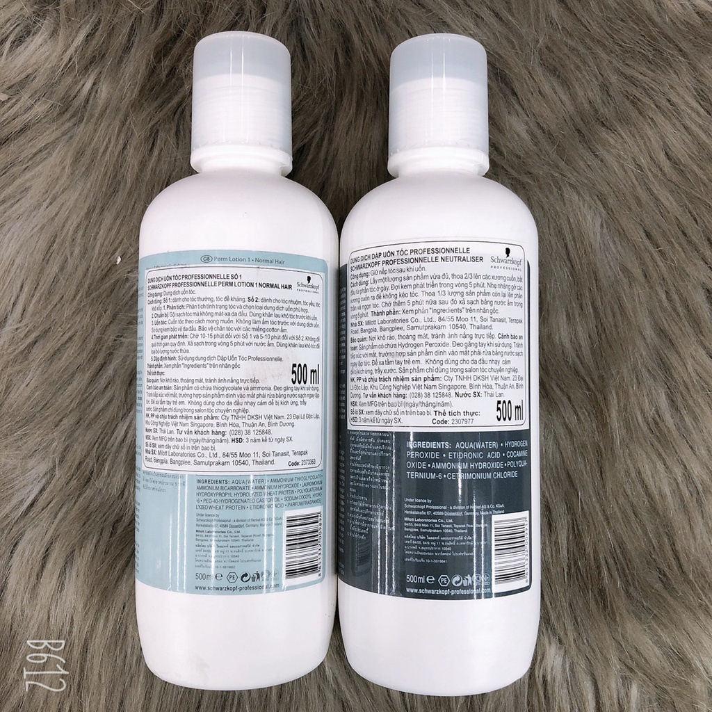 Nước uốn tóc Schwarzkopf 500ML ( hàng chính hãng )