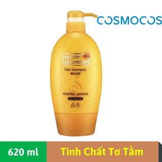 Dầu gội Keratin tinh chất tơ tằm (620ml) - Nam Hàn