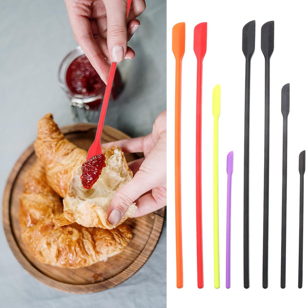 Bộ 4 Muỗng Silicone Mini Dùng Trang Điểm