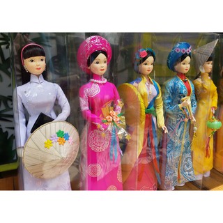 Búp bê áo dài nữ sinh (28cm x 8cm x 8cm)