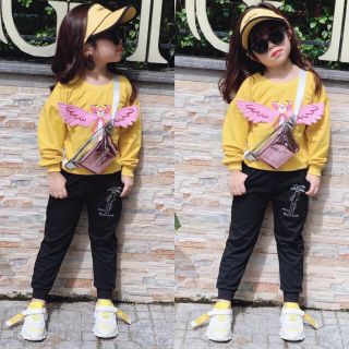 Combo quần áo thu đông cho bé gái - fb kim Anh