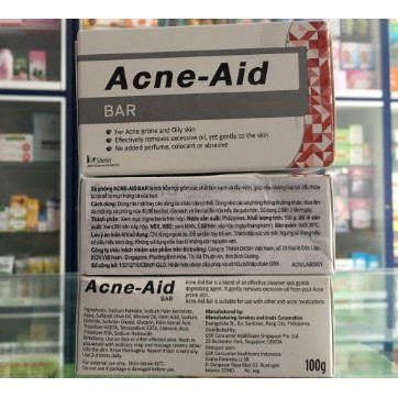 Xà bông hỗ trợ giảm mụn Acne aid