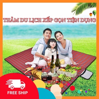 Thảm du lịch chống thấm nước gấp gọn tiện ích