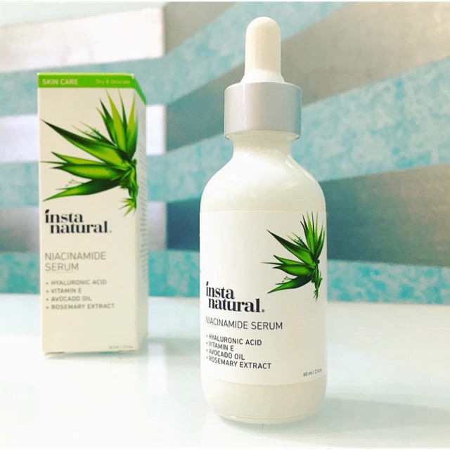 Serum trắng da,se lỗ chân lông Instanatural Niacinamide 5%