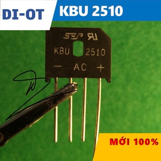 Diot kbu2510 diode cầu mới 100% / 25a /1000v