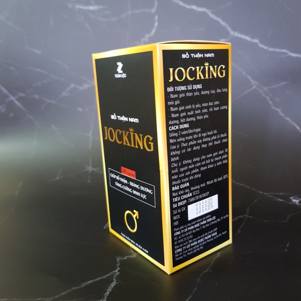 TPBVSK Bổ Thận Nam Jocking Hỗ Trợ Tăng Sinh Lực Nam | BigBuy360 - bigbuy360.vn