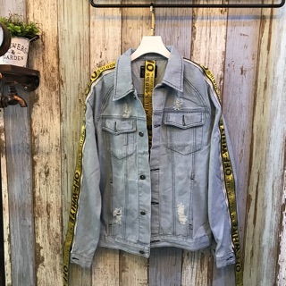 Áo Khoác Jean OFF WHITE