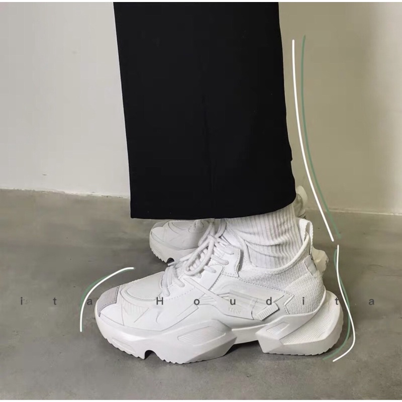 Giày Thể Thao Nam Đẹp Sneaker Trắng Chính Hãng - HOUDITA - C-BT07