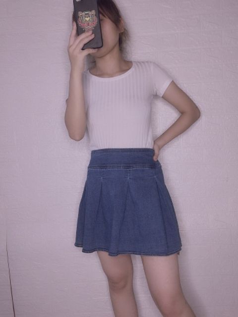 VÁY BÒ NỮ XẾP LI  DÁNG XÒE XUẤT DƯ CÓ BIG SIZE | BigBuy360 - bigbuy360.vn