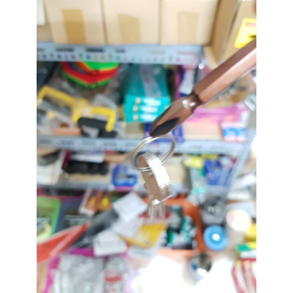 MŨI TÔ VÍT 2 ĐẦU 4 CẠNH PH2 JAPAN DÀI 110MM THÂN 6.35MM CÓ NAM CHÂM.
