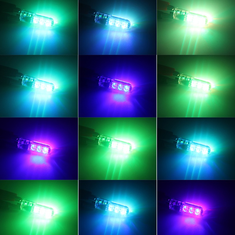 T10 LED RGB LYMOYO car light  dc12v