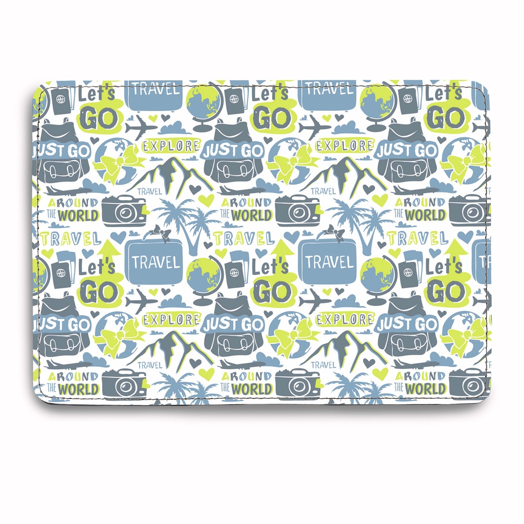 Bao Da Hộ Chiếu/Passport Du Lịch Nam - Nữ  JUST GO TRAVEL - PPT081 STORMBREAKER