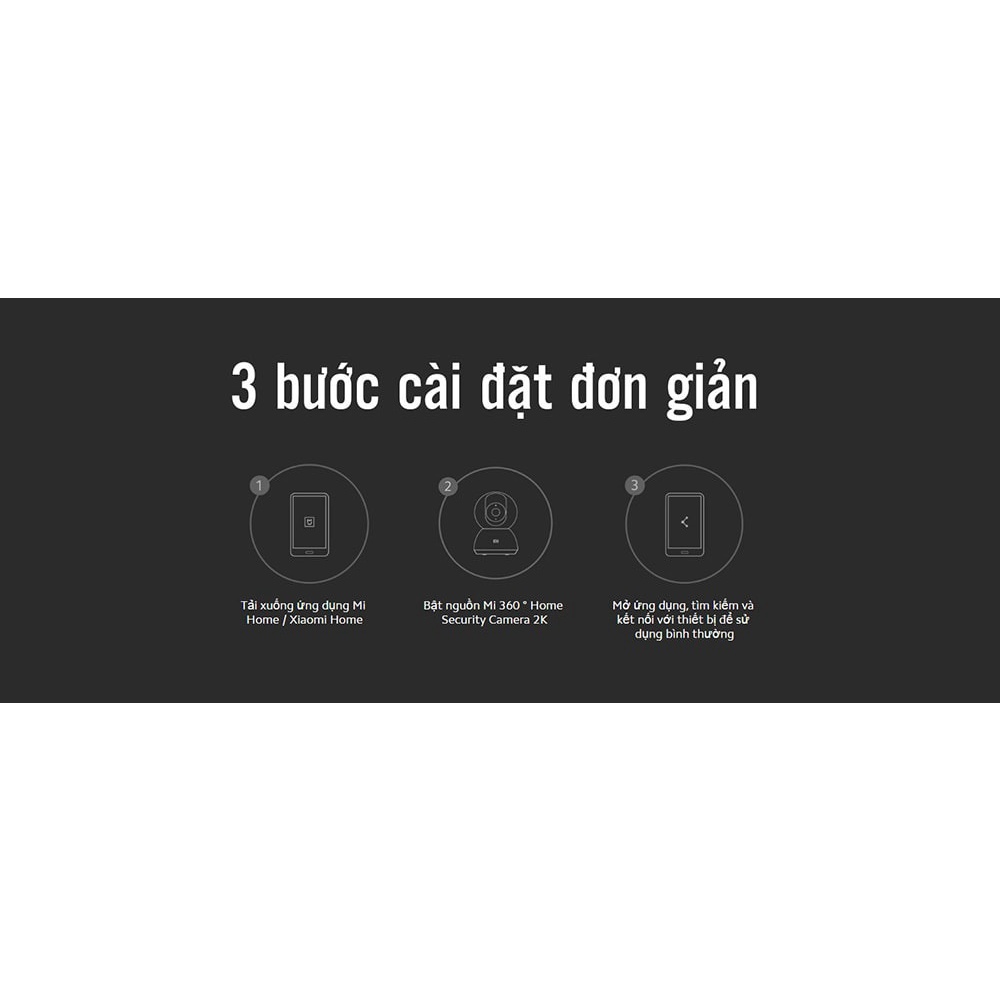 [GIAO HỎA TỐC]Camera Xiaomi IP 1296p 2K Xoay 360 Độ|Nhận Dạng Khuôn Mặt AI