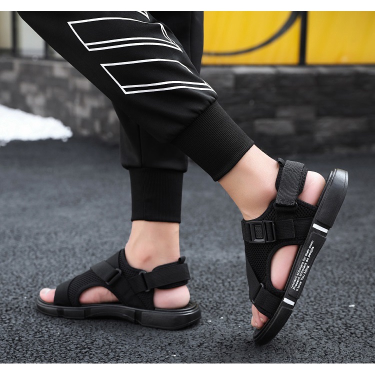 Sandal nam dép nam quai hậu đi học dép xăng đan sandan đi chơi trẻ trung cá tính chống trượt G2926
