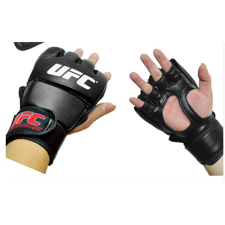 FLASH SALE🎁 Găng tay UFC hở ngón-Găng tay MMA-freeship 50k-giảm giá rẻ vô địch-hà nội & tphcm