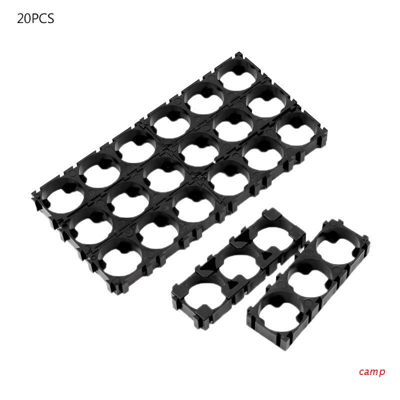 Bộ 20 Giá Đỡ Pin 18650 Gắn Xe Đạp/Xe Hơi Đồ Chơi