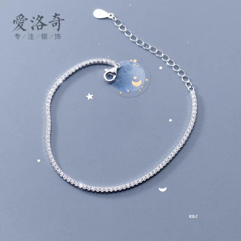 Lắc tay nữ - lắc tai dải giá bạc ta - đeo ôm tay - phụ kiện thời trang