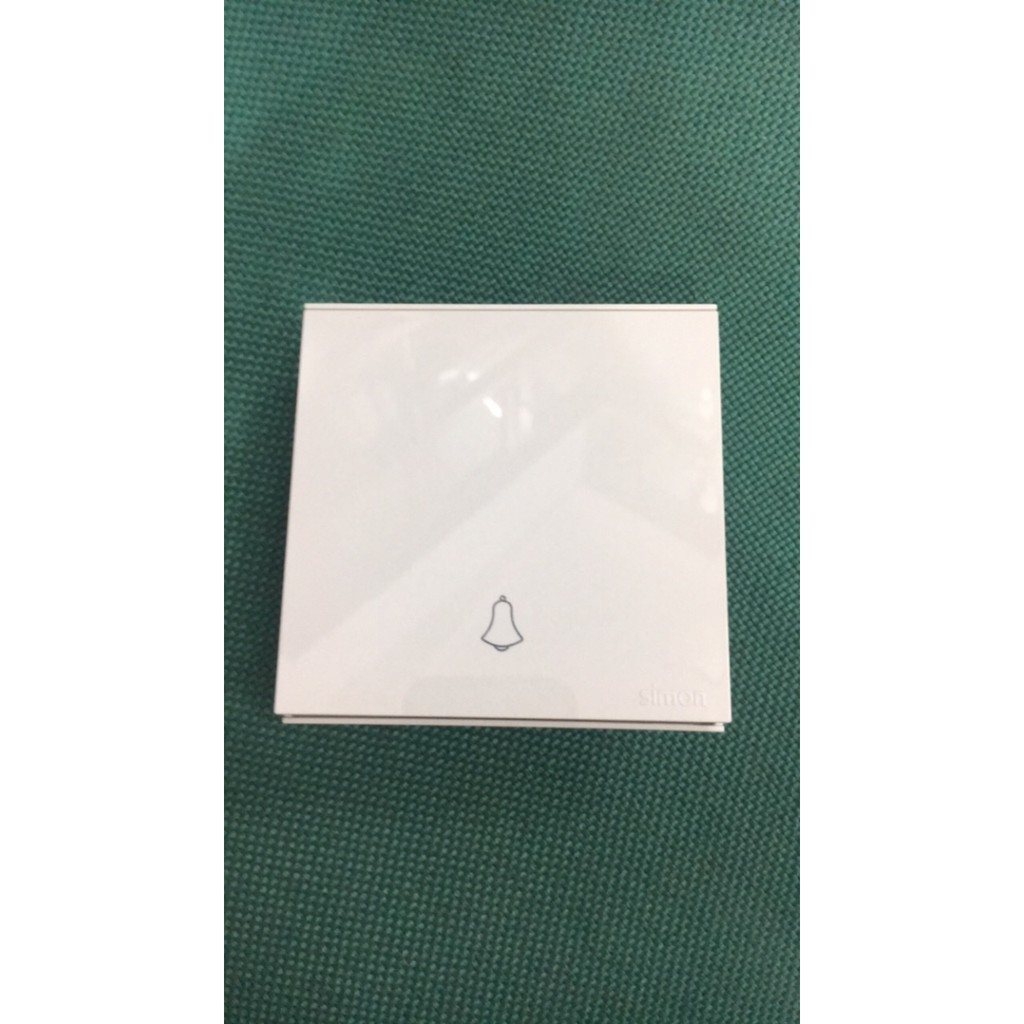 Module Công tắc nút nhấn chuông cửa lắp đế âm vuông series E6 Simon 726301