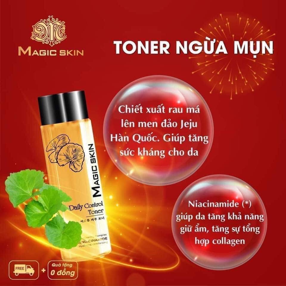 Toner Rau Má Magic Skin