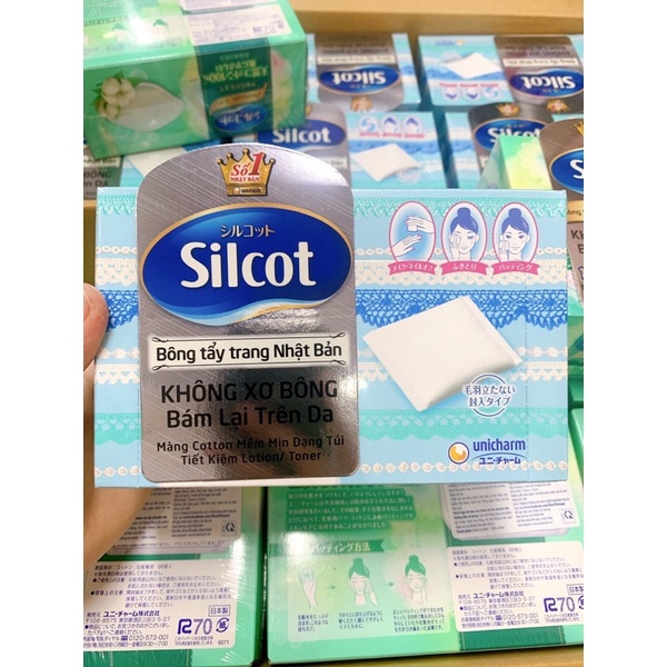 BÔNG TẨY TRANG SILCOT