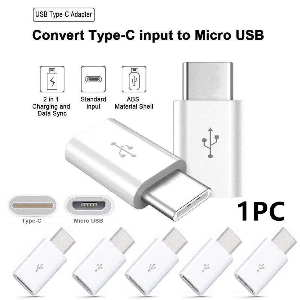 Đầu Chuyển Đổi Với Giắc Cắm Type-C Sang Micro USB