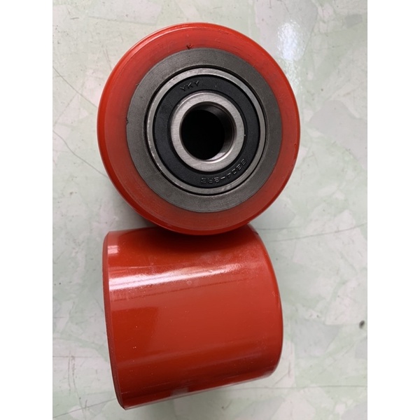 Bánh xe nâng tay PU 80x90