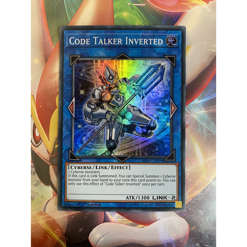 [Thẻ Bài Yugioh Chính Hãng] Code Talker Inverted