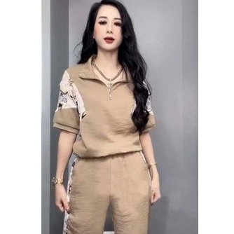 Bộ đũi mùa hè chất đẹp mặc cực sang cho nữ