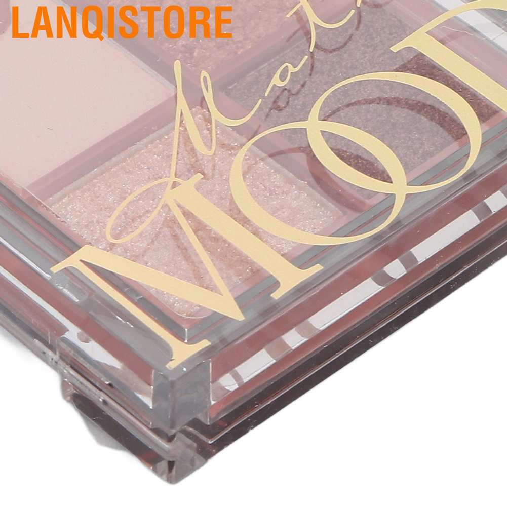 Bảng phấn mắt 6 màu sắc tông lì/lấp lánh trang điểm nền | BigBuy360 - bigbuy360.vn