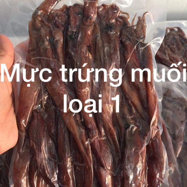 Mực trứng muối loại 1